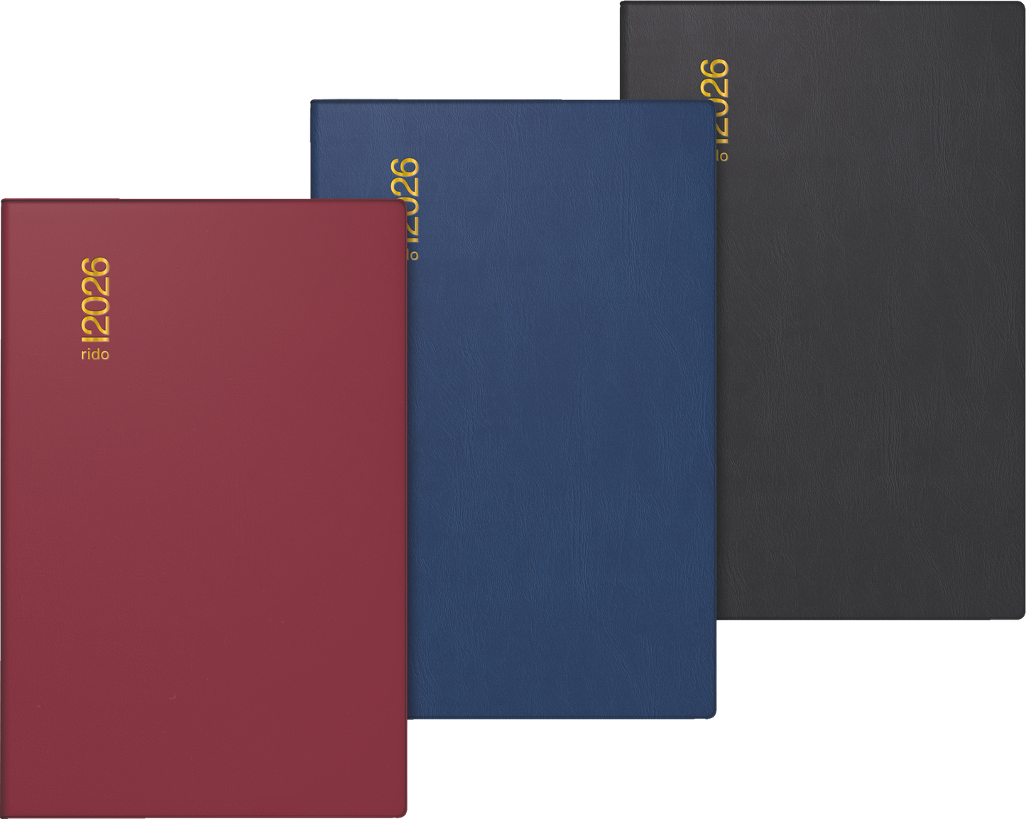 Taschenkalender Mod. partner/Industrie I 2026 | A7, Kunststoff, sortiert