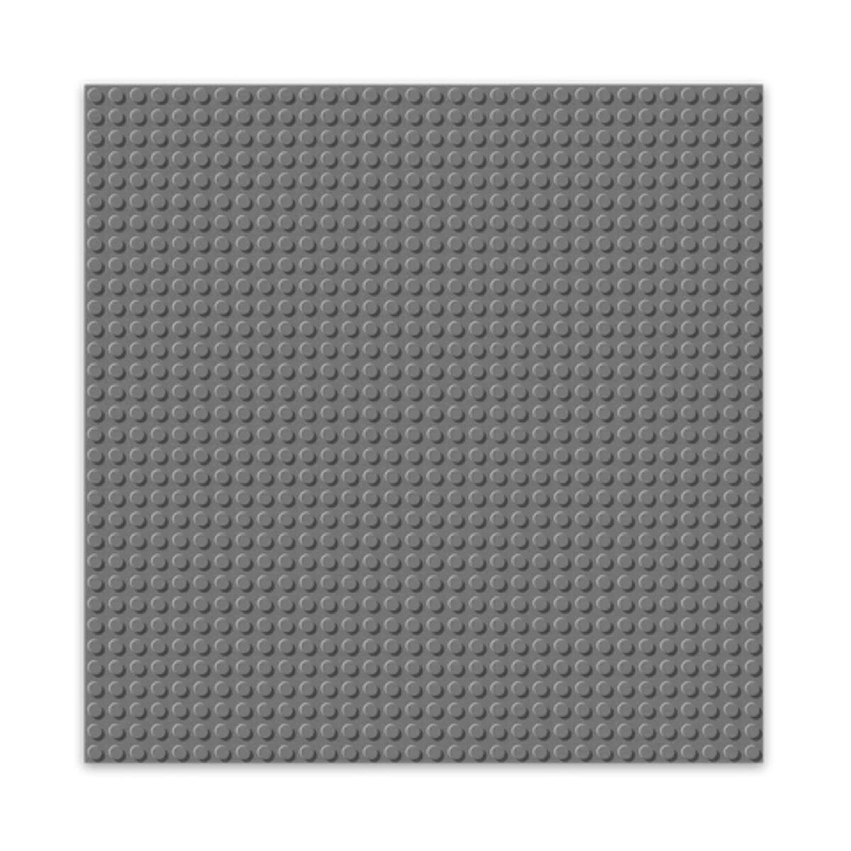 Brixies Plus Basis Platte dunkelgrau 32x32