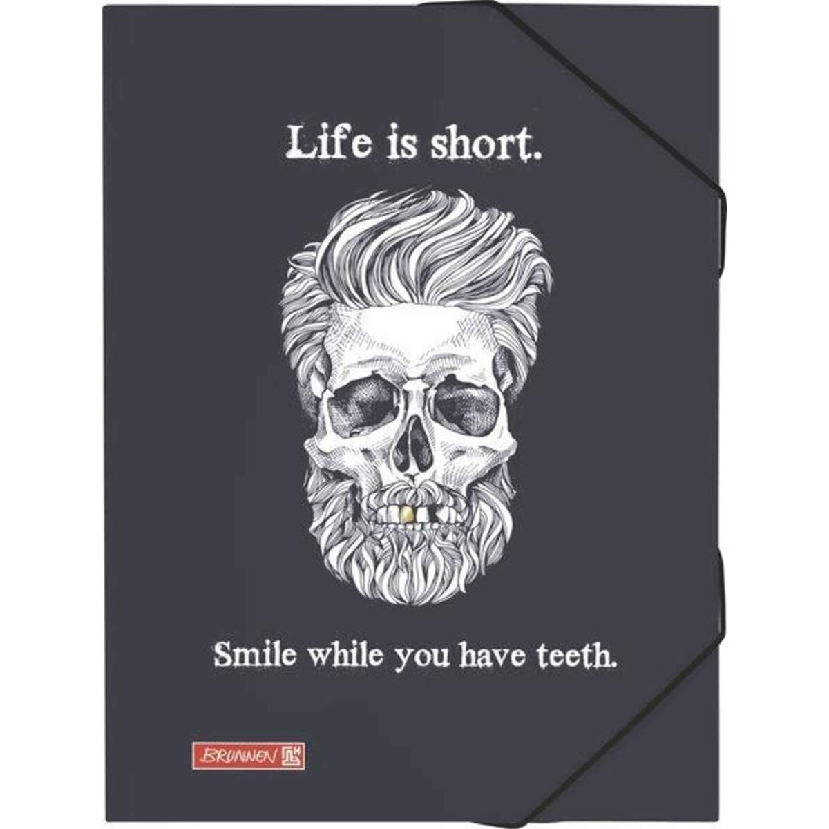 BRUNNEN Sammelmappe Skull, DIN A3