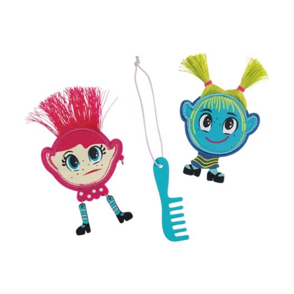 DerDieDas Schulrucksack-Set ErgoFlex Hippie Hair