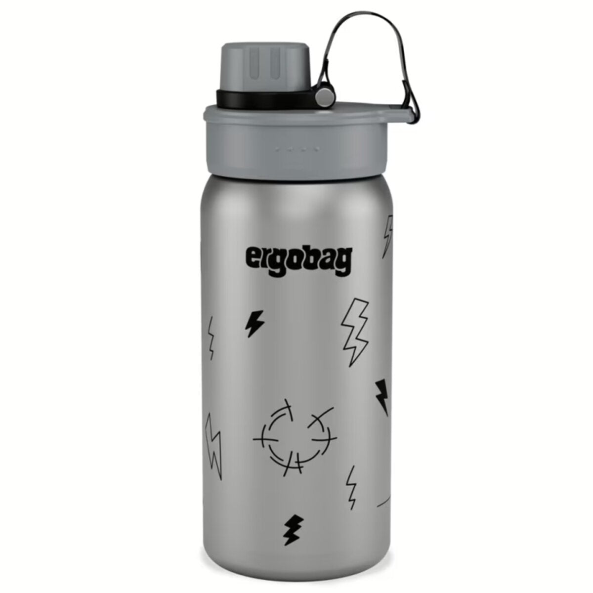 ergobag Edelstahl-Trinkflasche Gewitter