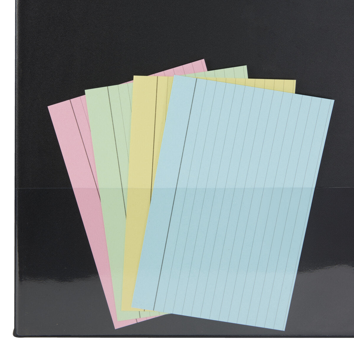 Idena Klemmbrettmappe PVC beschichtet schwarz DIN A4