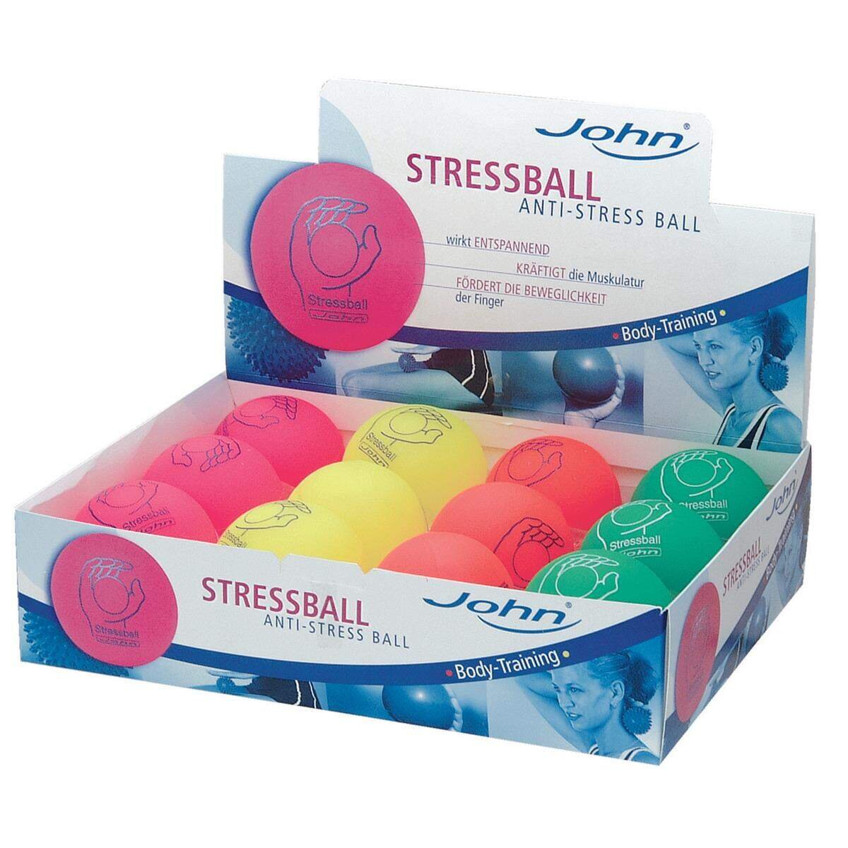 John Anti-Stress-Ball 7,5cm, sortiert 1 Stück