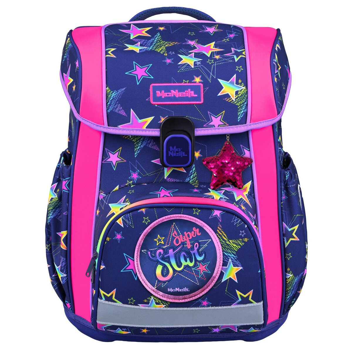 McNeill Bravo Stars Schulranzen 9-teiliges Set