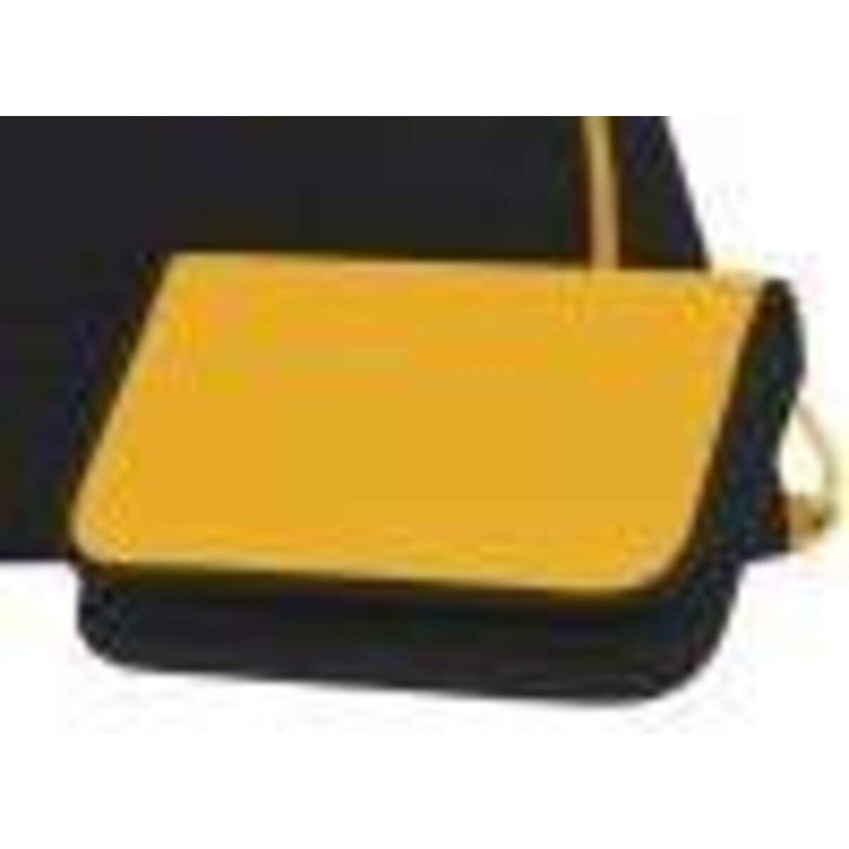 McNeill Leather Etui gefüllt, gelb