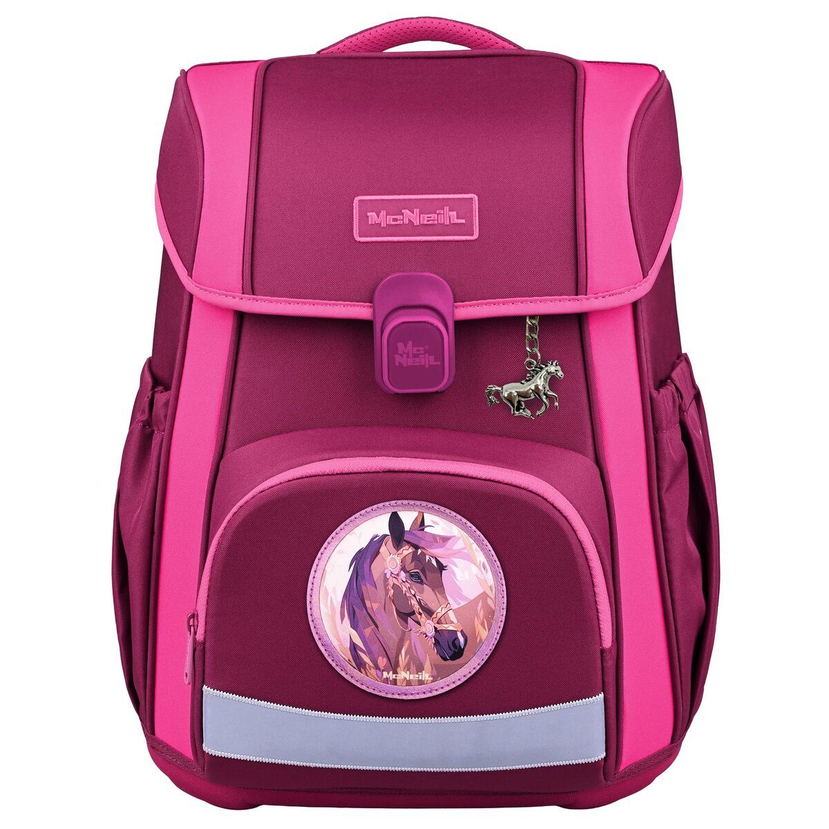 McNeill McNeill Bravo Berry Schulranzen 9-teiliges Set 21 Liter