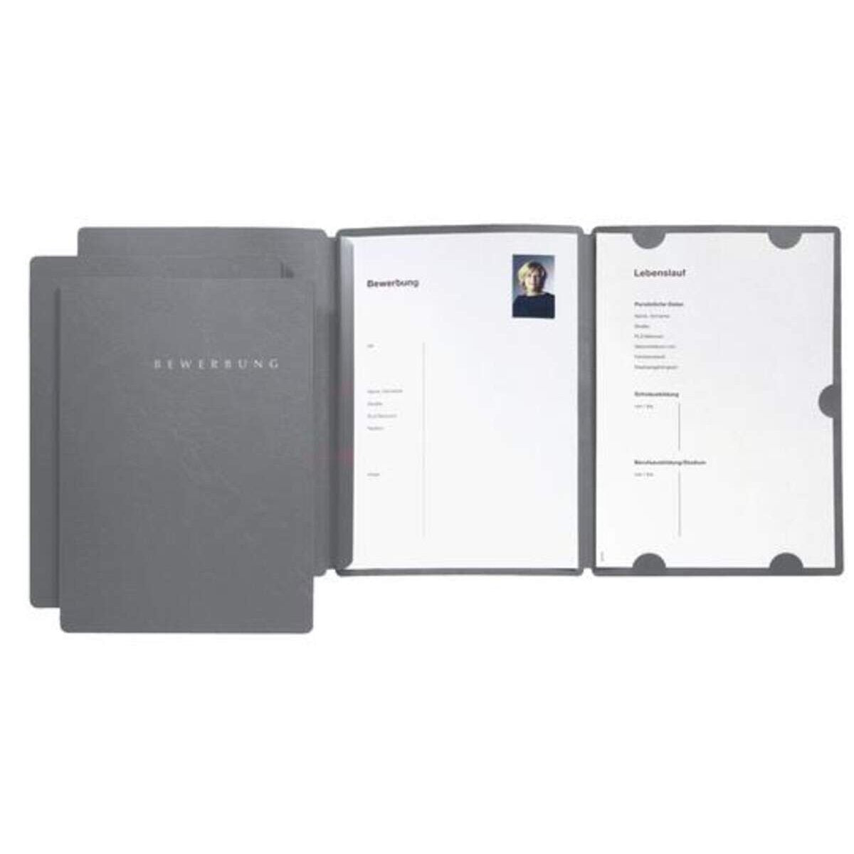 Pagna Bewerbungsmappe "Select" grau
