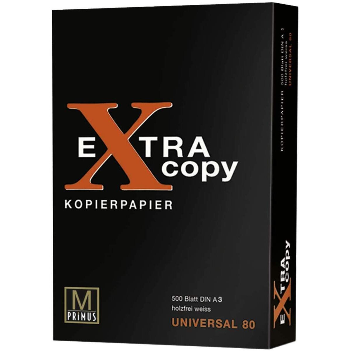 Primus Kopierpapier Extra Copy A3, weiß, 500 Blatt, 80 g/m²
