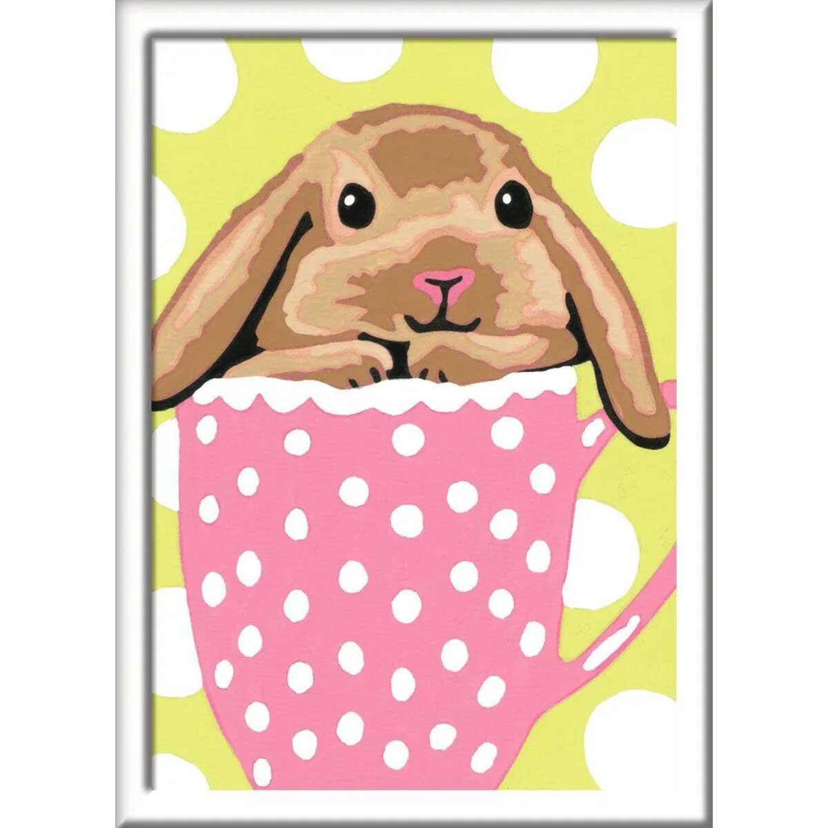 Ravensburger CreArt, Malen nach Zahlen - Süßes Schlappohr