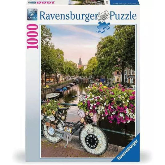 Ravensburger Puzzle - Bicycle Amsterdam, 1000 Teile