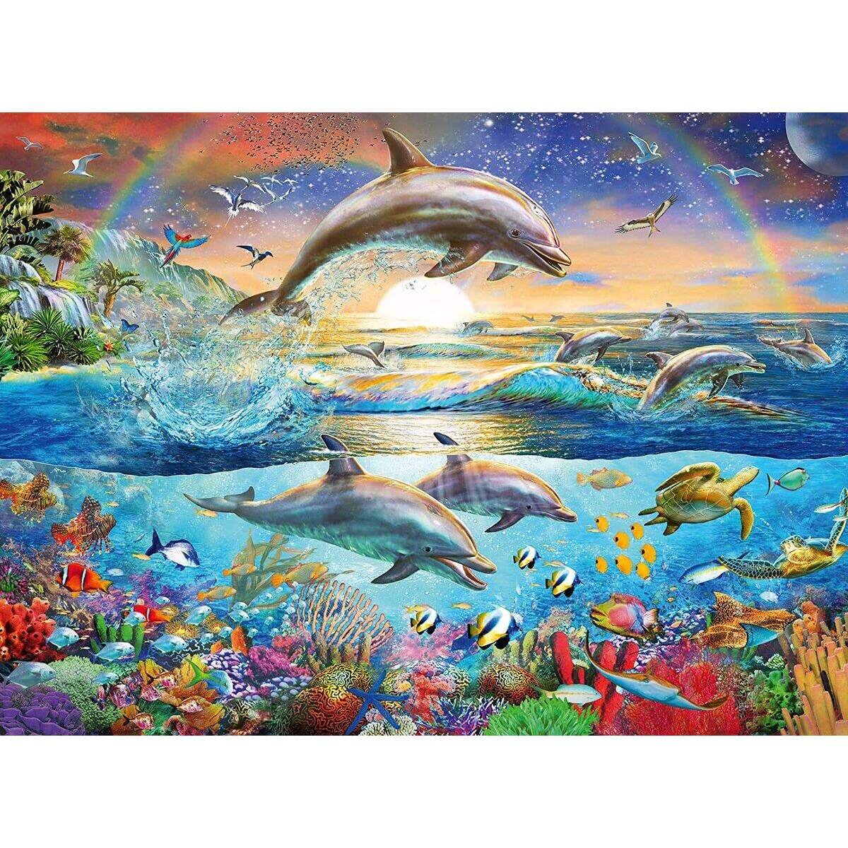Ravensburger XXL Puzzle - Delfinparadies, 300 Teile