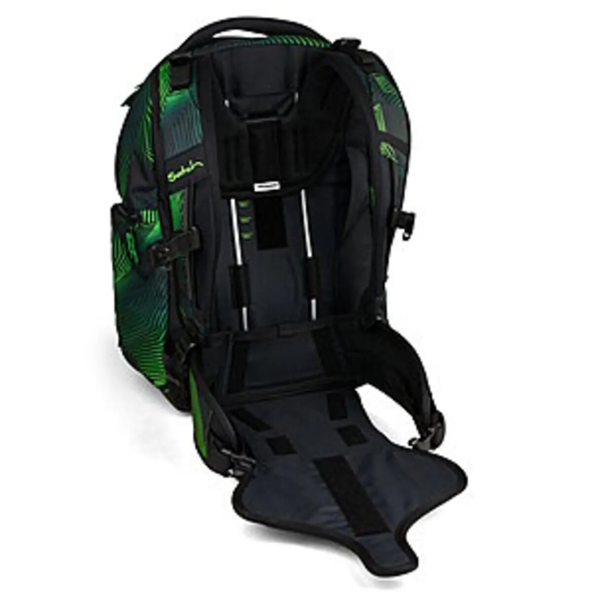 Satch match Schulrucksack Seismic Green