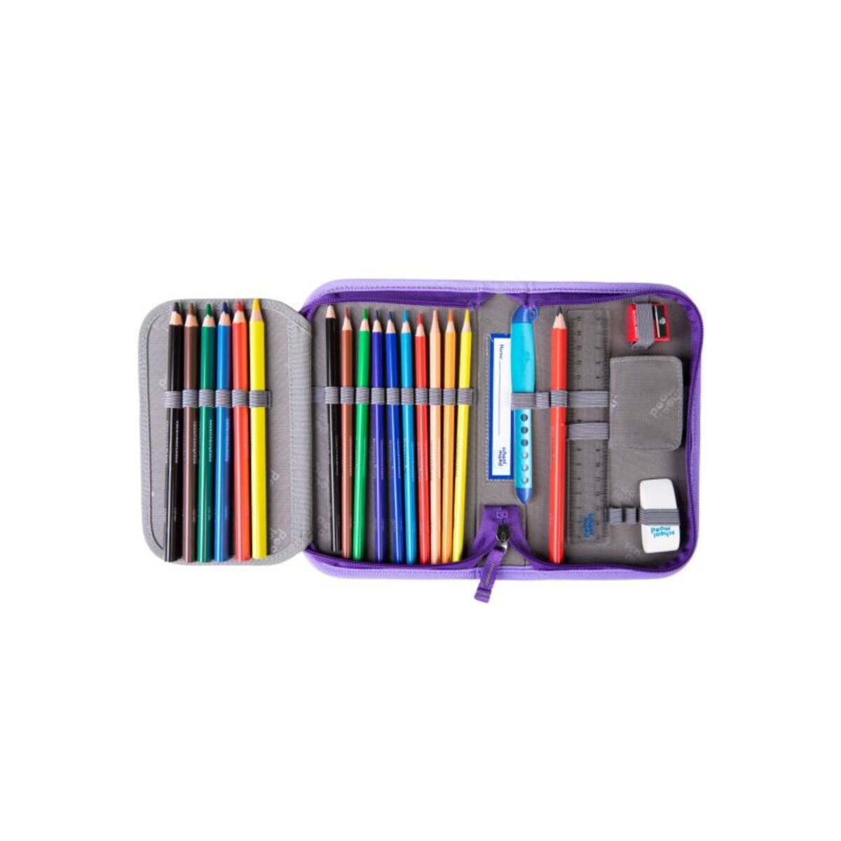 School-Mood Mädchen Schulranzenset Timeless Pro Marie Pegasus, 7-teilig