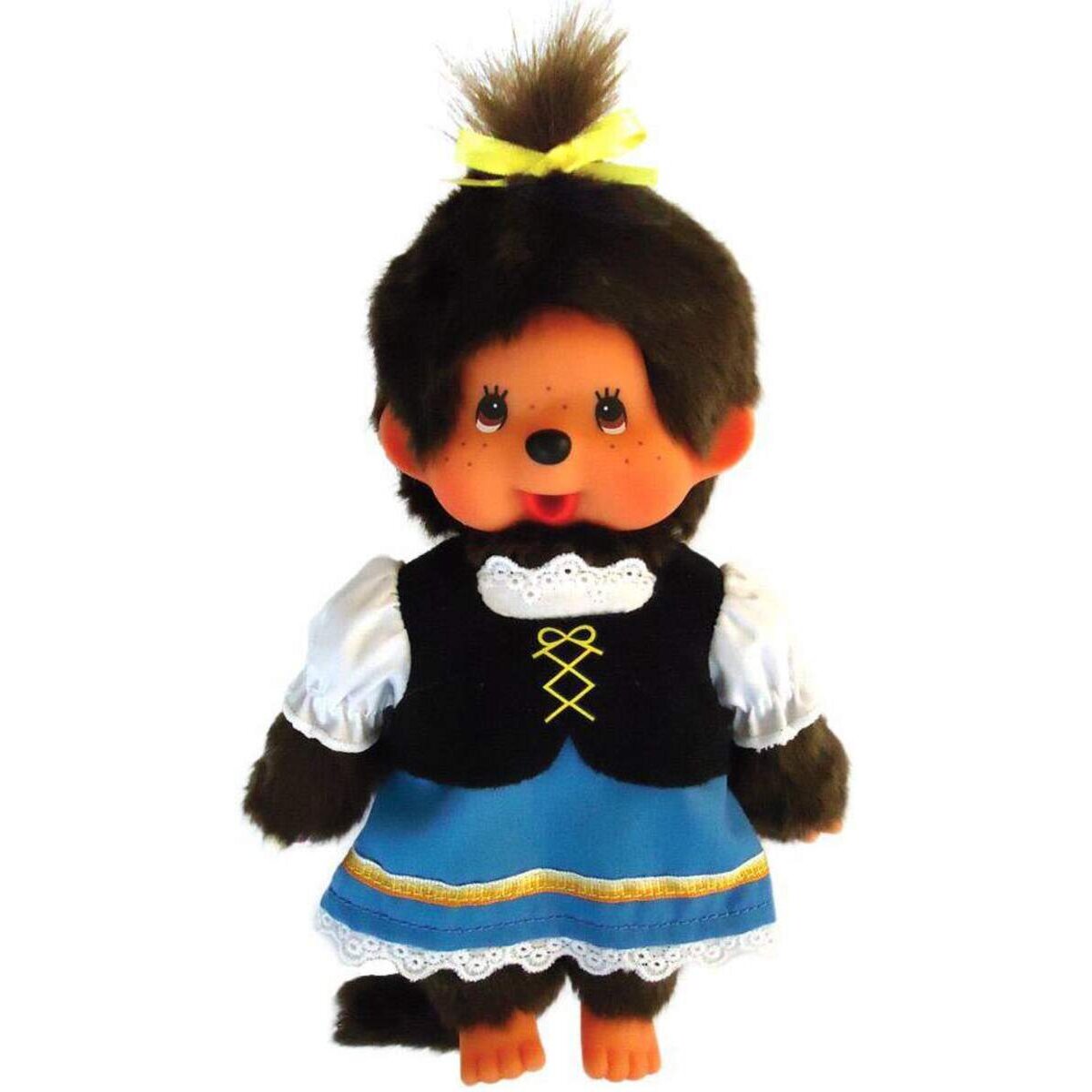 Sekiguchi Monchhichi Bayrisches Mädchen, ca. 20 cm