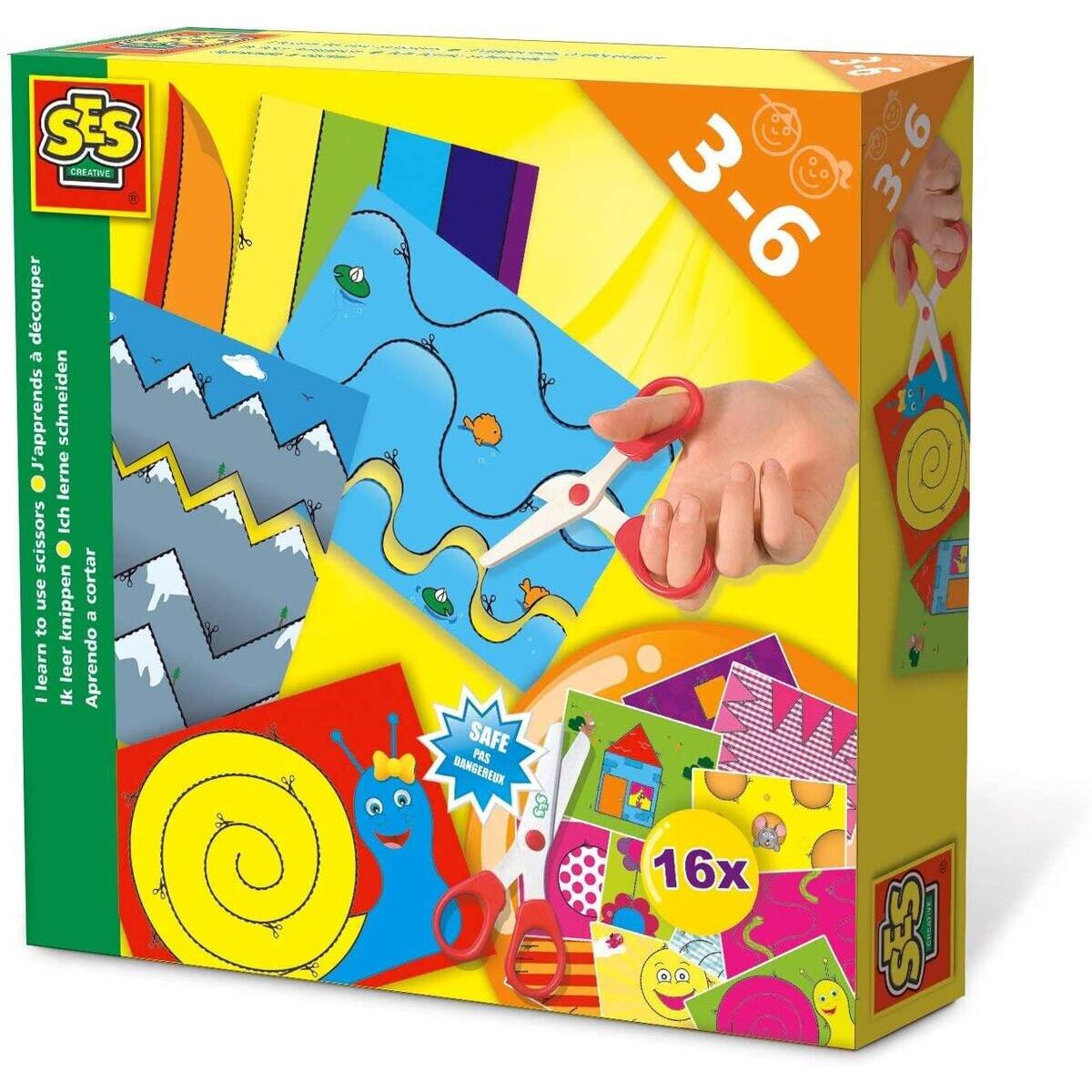 SES SES Bastelset "Ich lerne Schneiden"