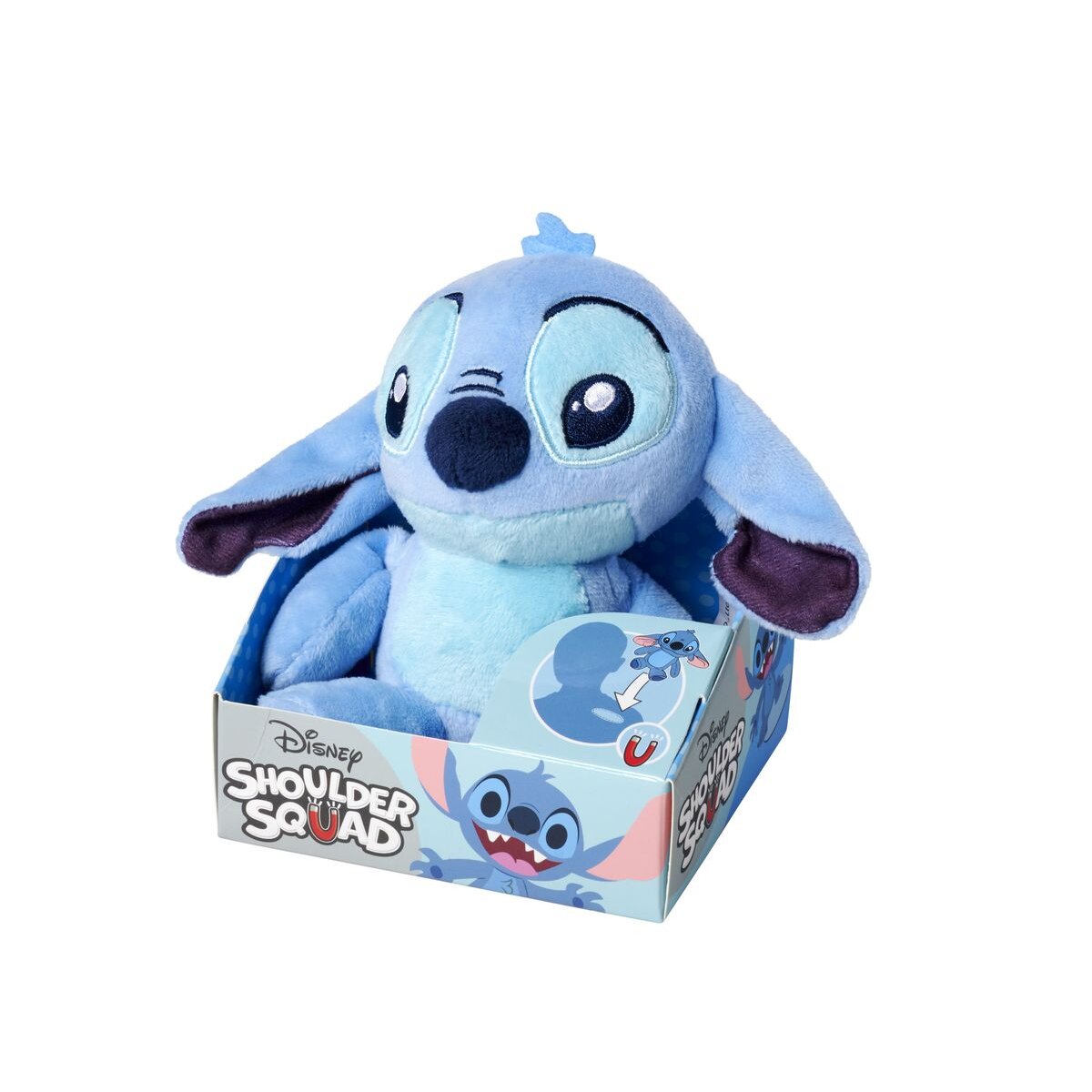 Simba Disney Stitch Schulterplüsch, 12 cm