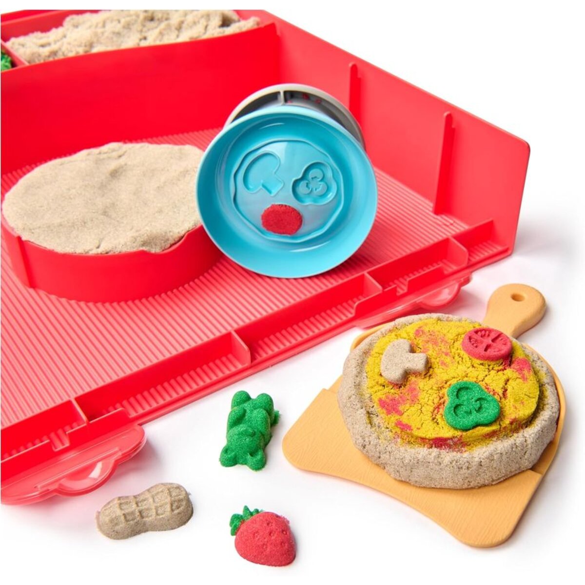 Spin Master Kinetic Sand Squish Pizza