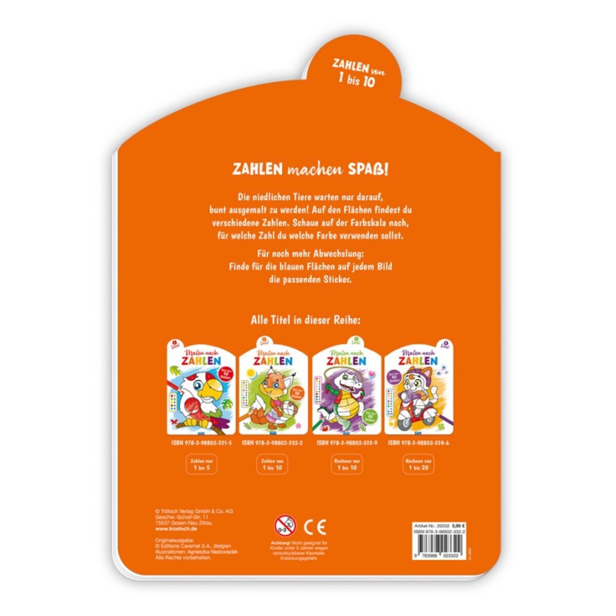 Trötsch Malen nach Zahlen - Level 2