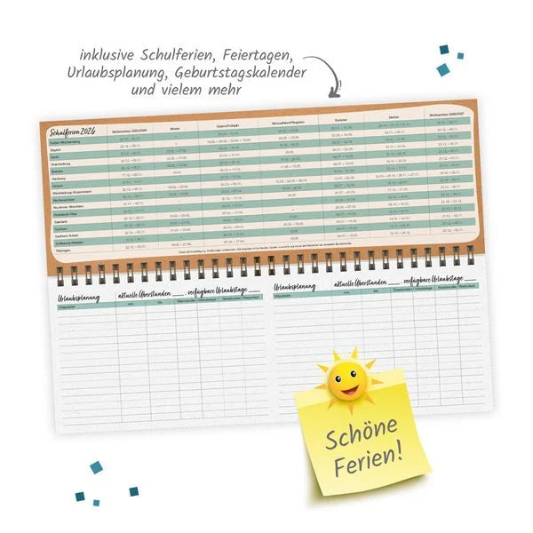 Trötsch Wochentischkalender Natur 2026
