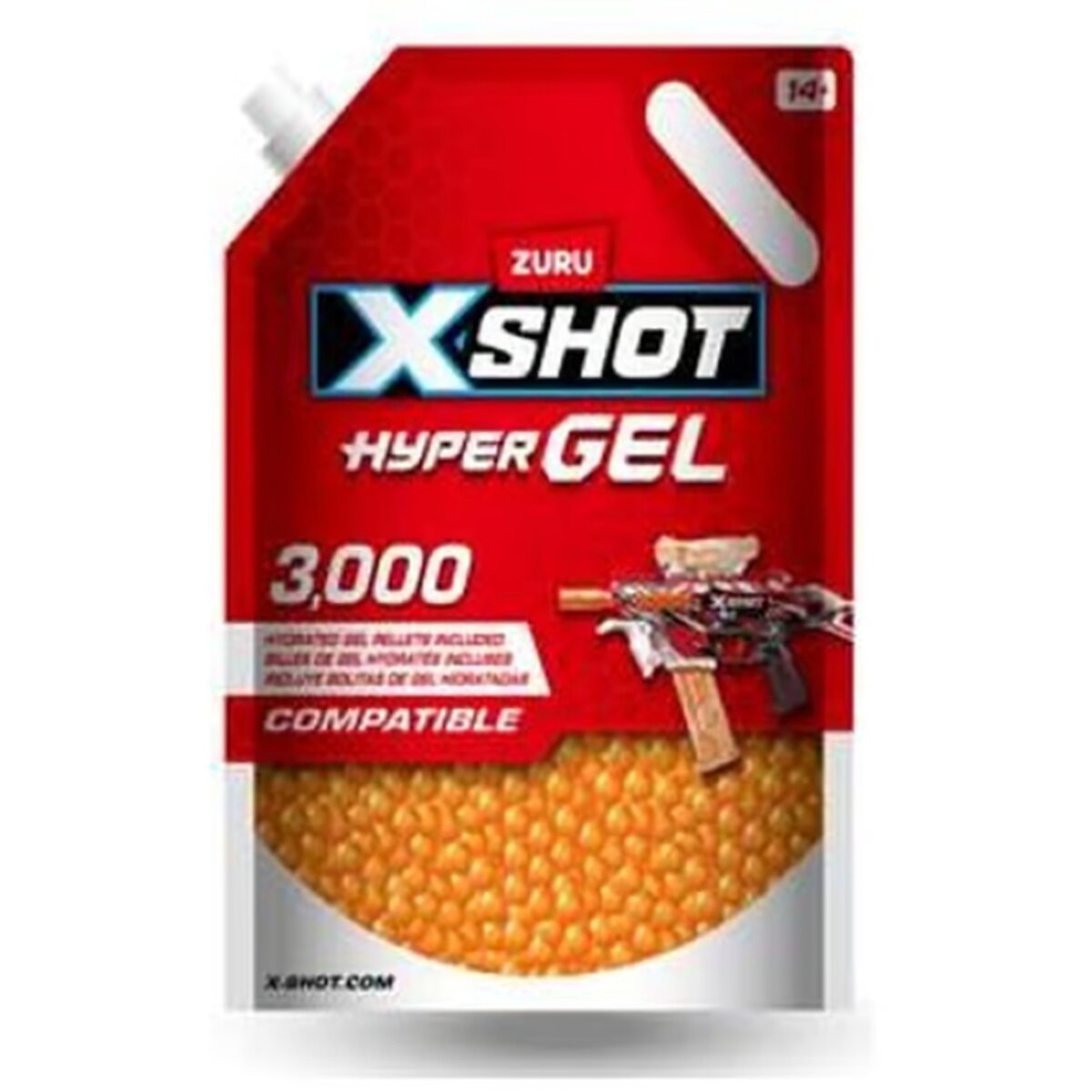 Zuru Xshot-Hyper Gel-Hydrated Gellet Refill (3000 Pcs)