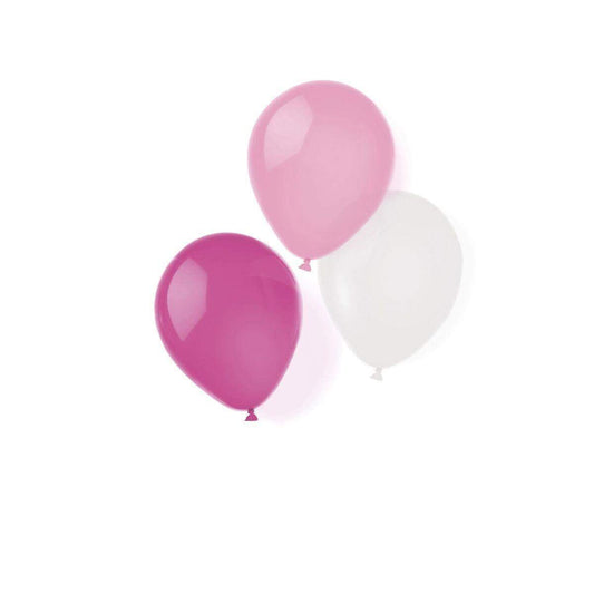 amscan 8 Latexballons Hot Pink