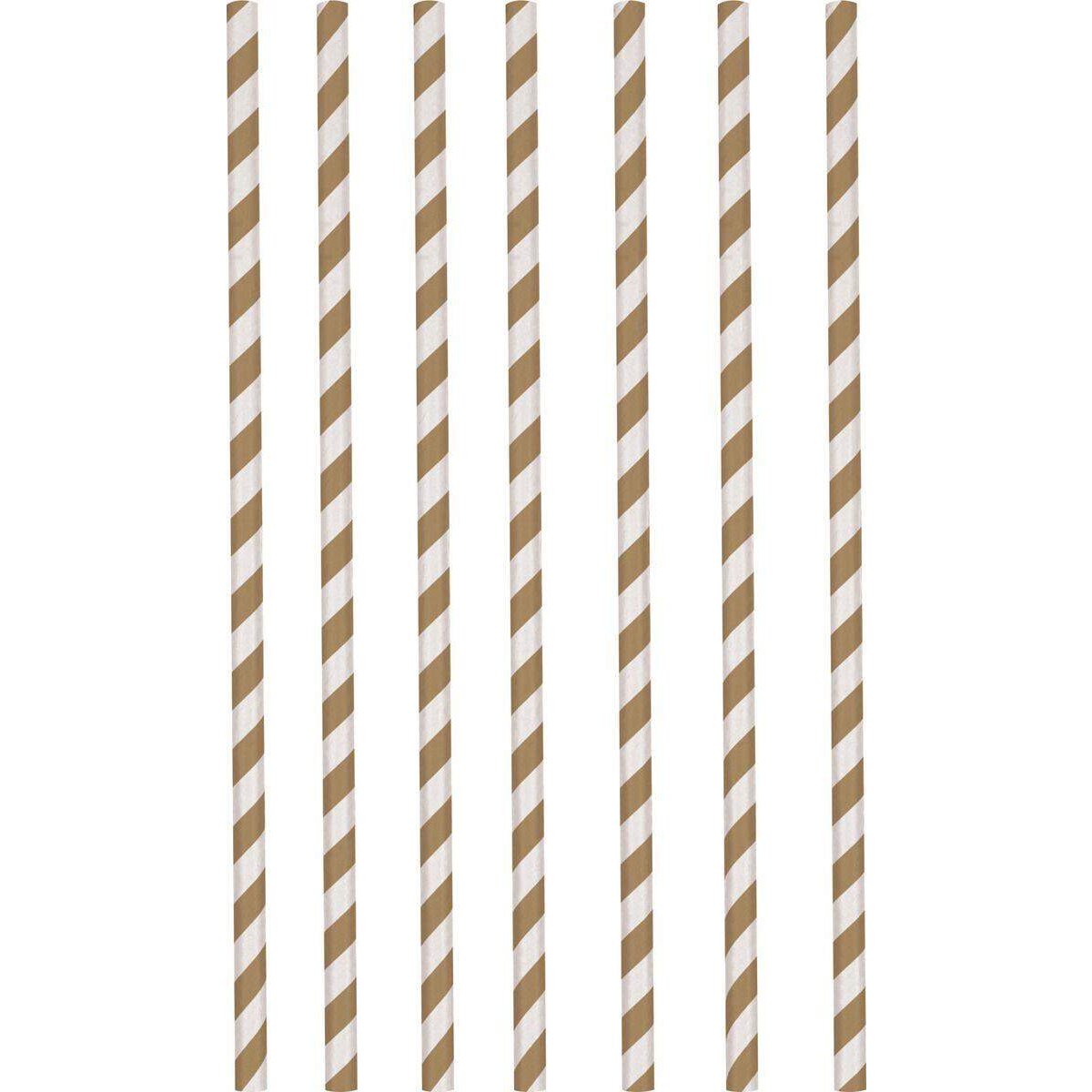 amscan Trinkhalme Fuchs & Biber, 12 Stück