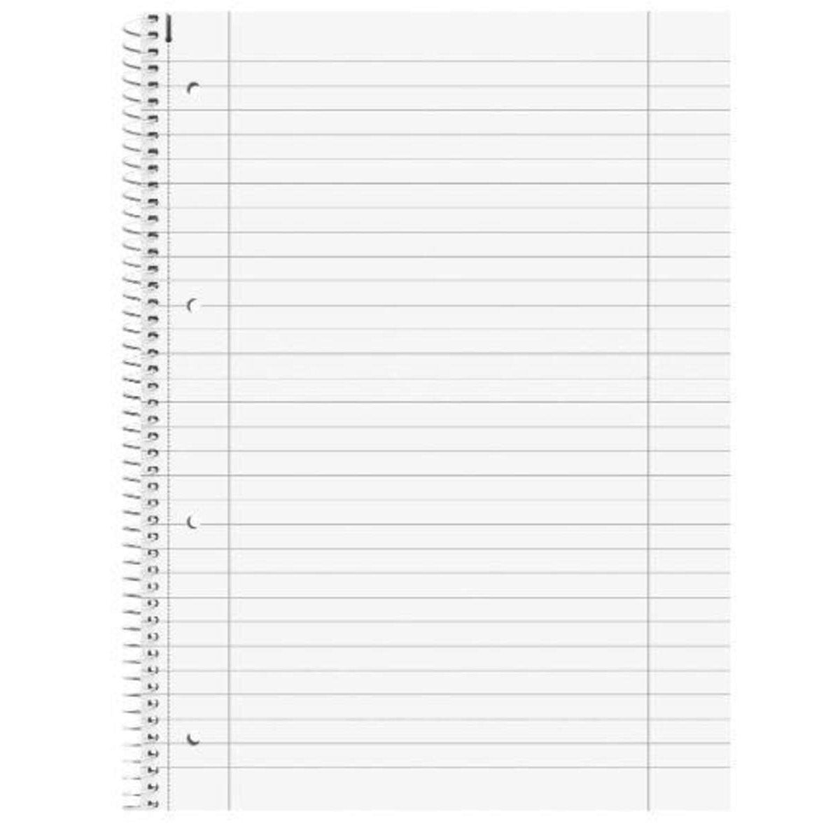 BRUNNEN Collegeblock A4 liniert, mit Randlinie innen und außen