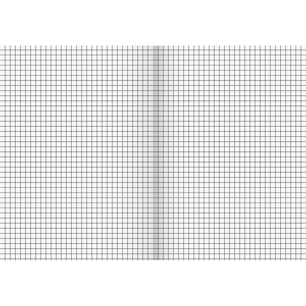 BRUNNEN Schulheft A4, kariert, Lineatur 7, 32 Blatt