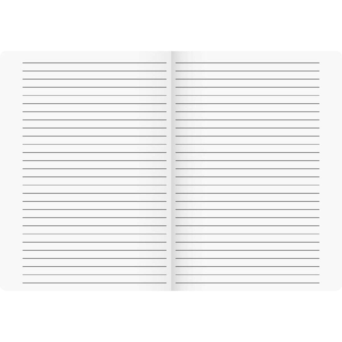 BRUNNEN Schulheft Young Vivendi A4, liniert, Liniatur 4, 16 Blatt