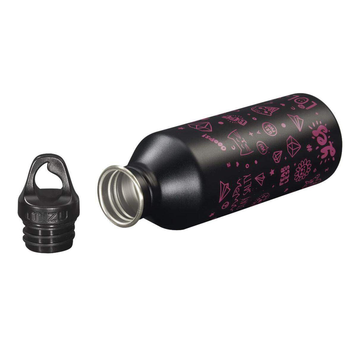 Coocazoo Edelstahl-Trinkflasche Schraubverschluss mit Henkel 750ml, pink