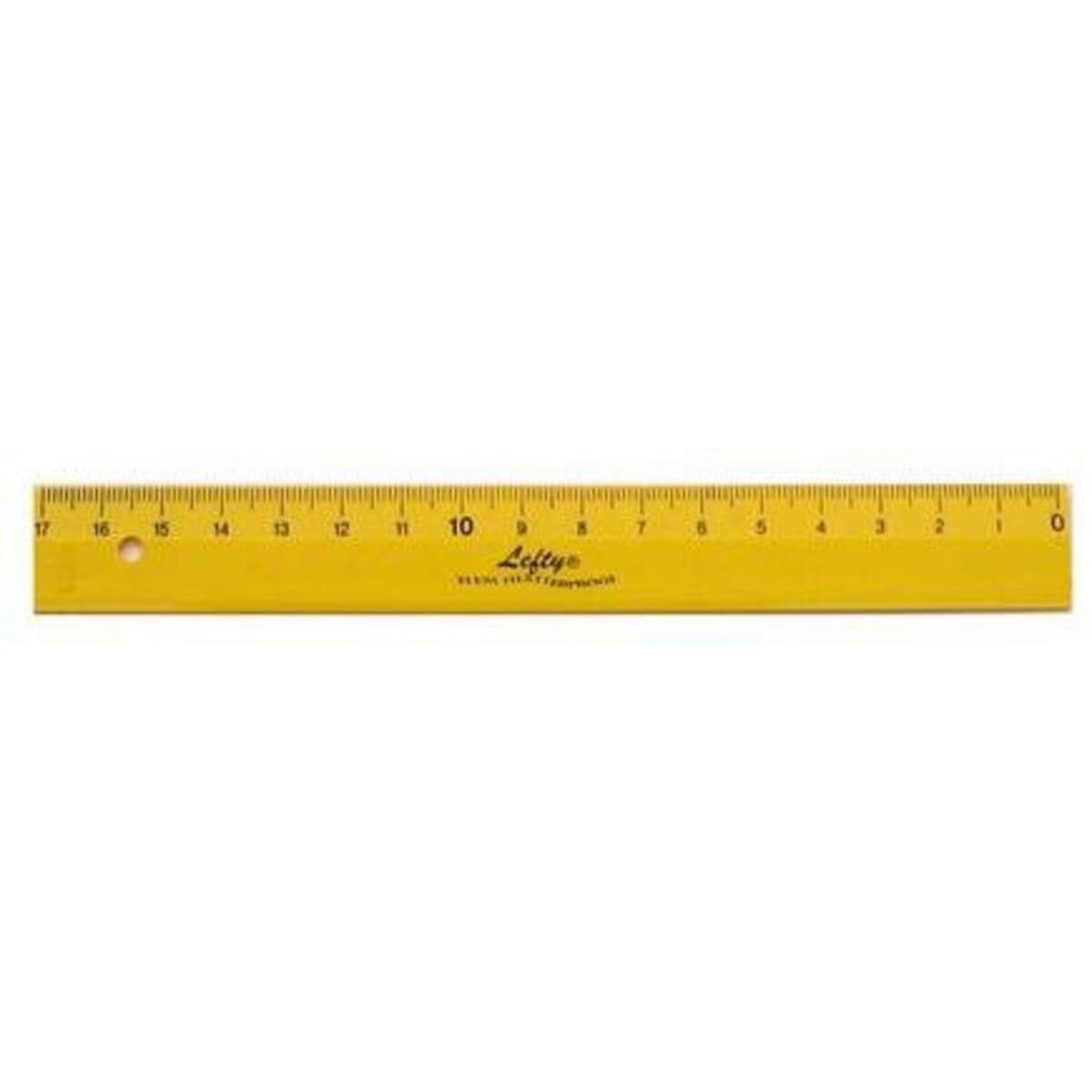KUM® 201.22.29 Kunststofflineal Flexi für Linkshänder 30 cm
