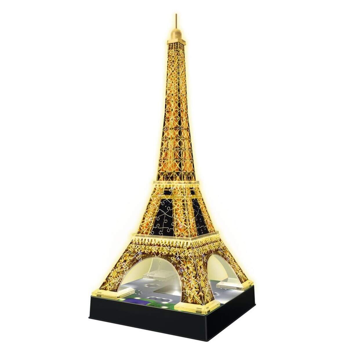 Ravensburger 3D Puzzle Eiffelturm bei Nacht, 216 Teile
