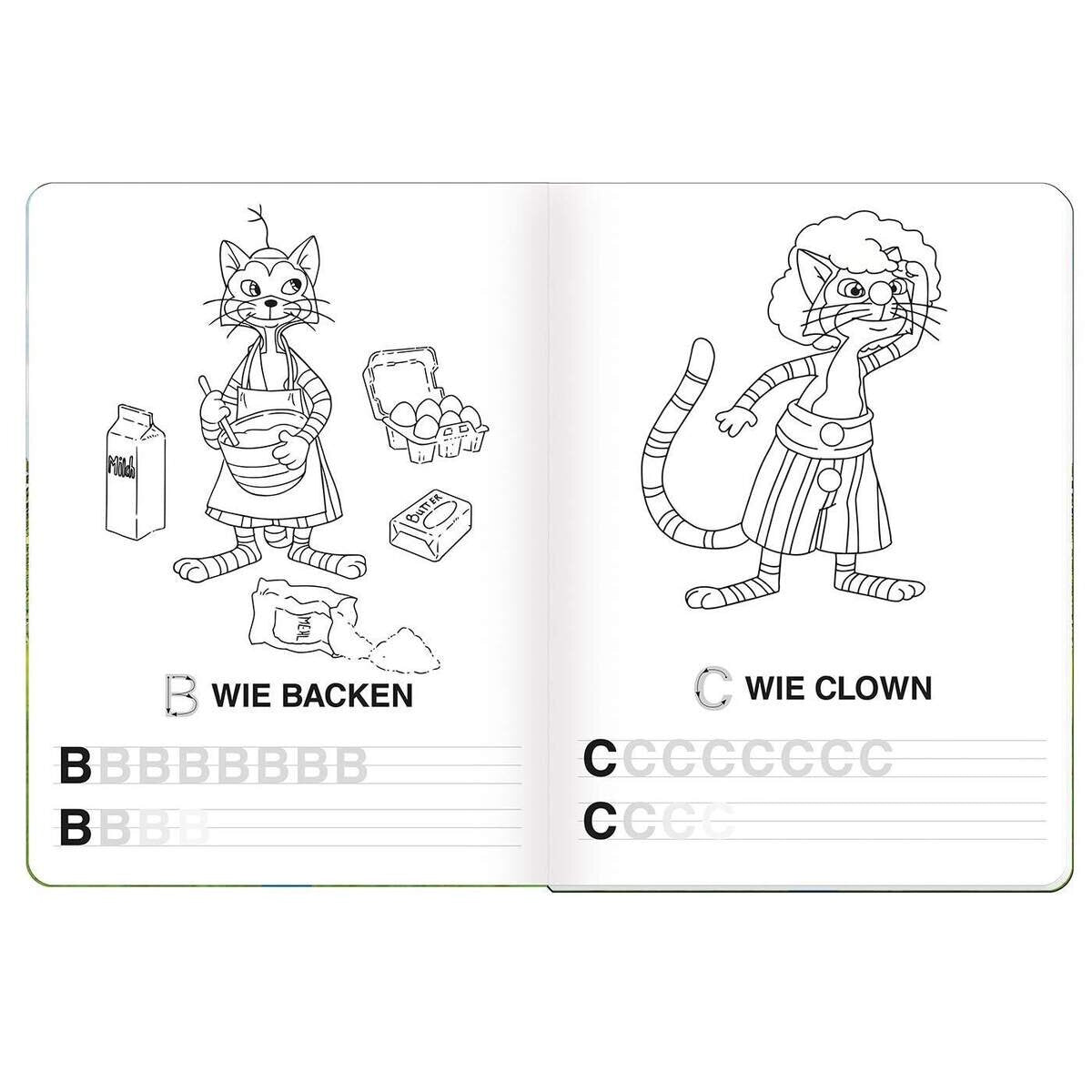 Trötsch Trötsch Pettersson & Findus ABC Malbuch