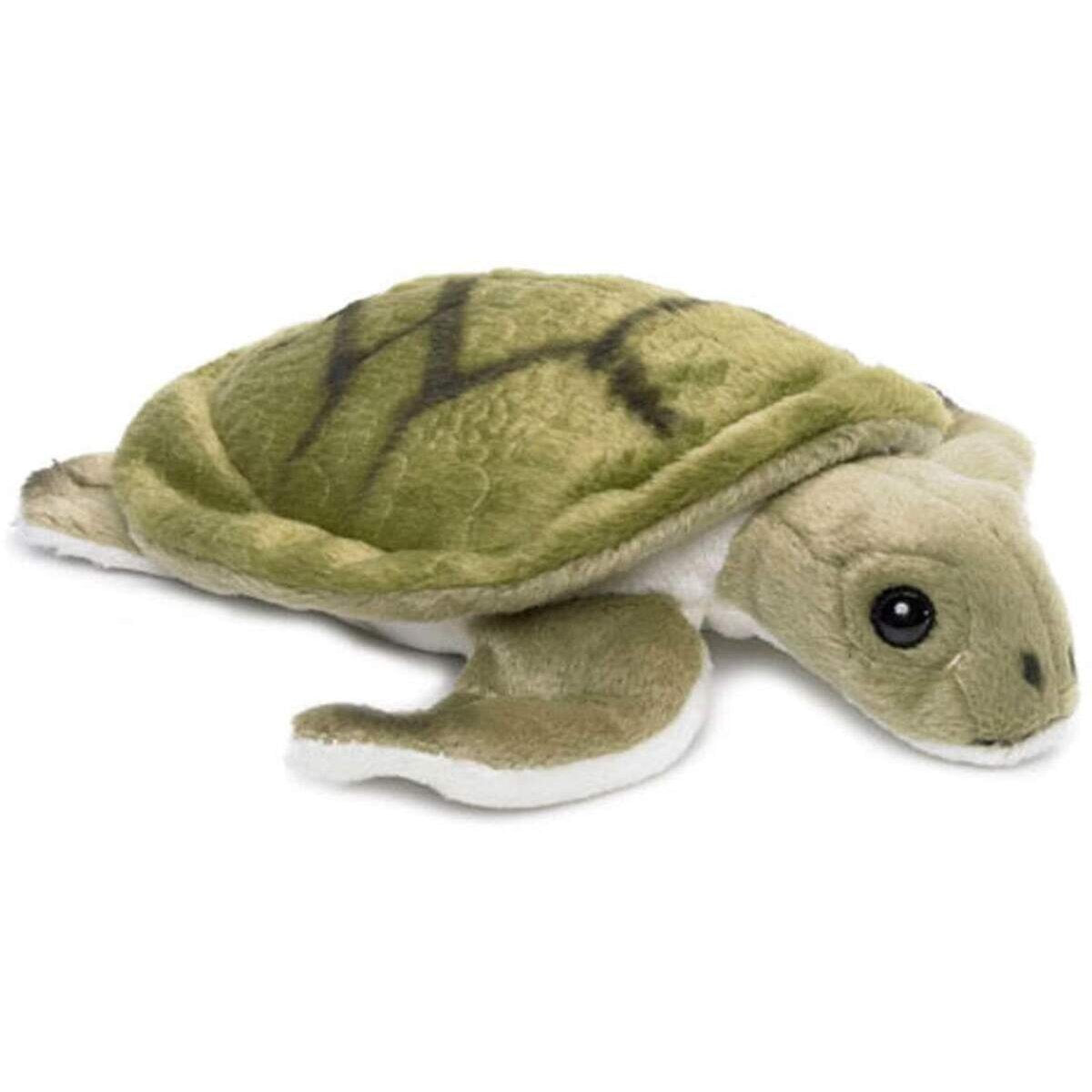 WWF Plüsch Meeresschildkröte, realistisch gestaltetes Plüschtier, ca. 18 cm groß und wunderbar weich