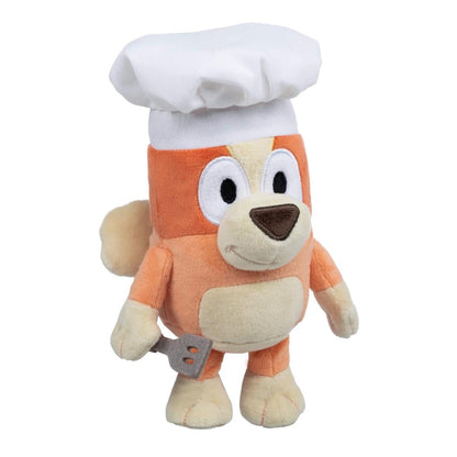 Moose Toys Bluey Friends Plüschtier - Chefkoch Bingo, 21 cm