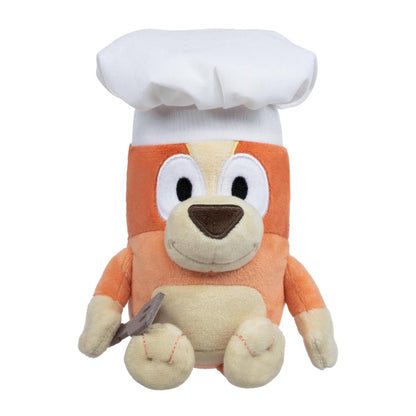 Moose Toys Bluey Friends Plüschtier - Chefkoch Bingo, 21 cm