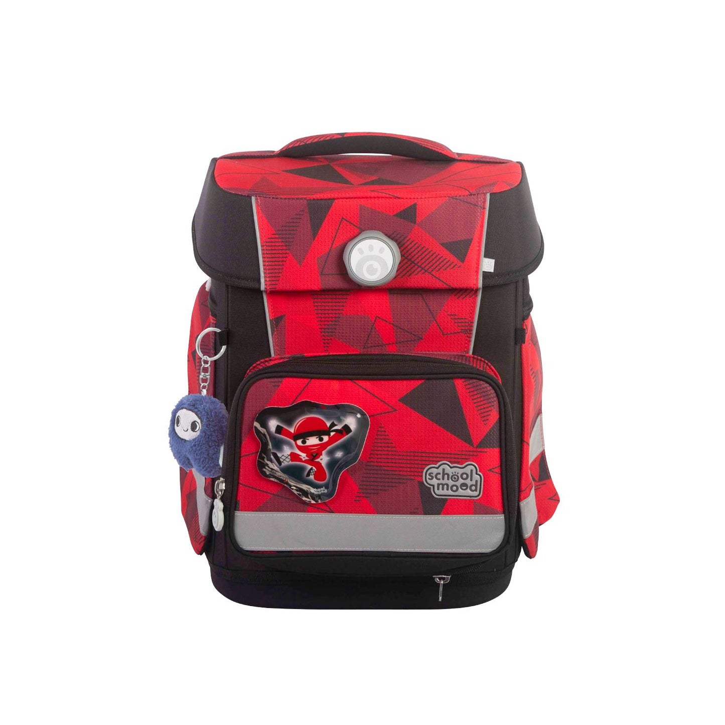 School-Mood Champion Maxx Pro Kai (Ninja), 7-tlg. Schulranzenset