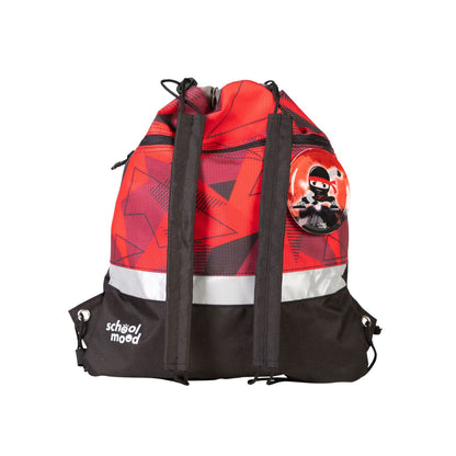 School-Mood Champion Maxx Pro Kai (Ninja), 7-tlg. Schulranzenset