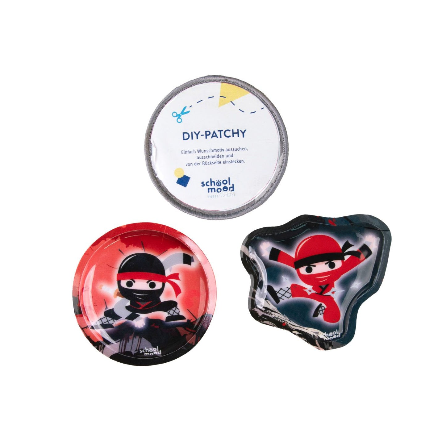 School-Mood Champion Maxx Pro Kai (Ninja), 7-tlg. Schulranzenset