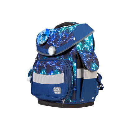 School-Mood Timeless Pro Felix (Wolf), 7-tlg. Schulranzenset