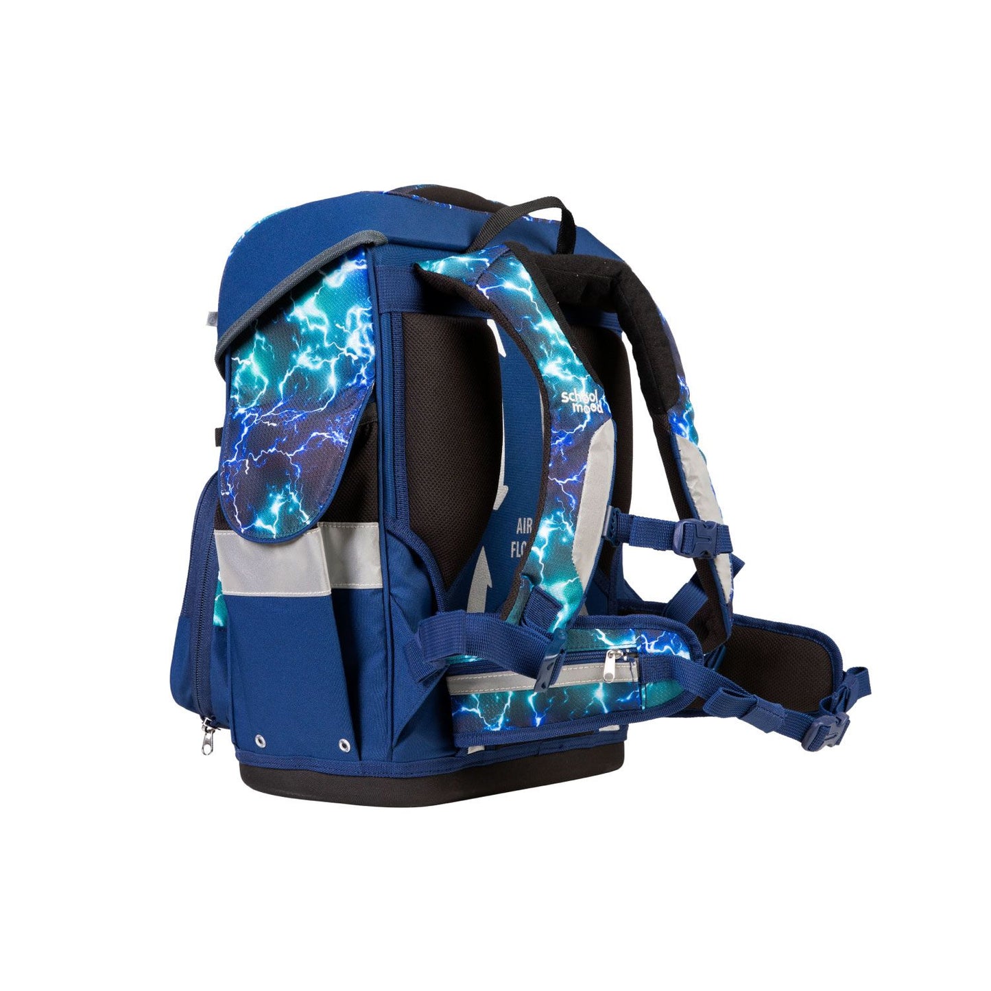 School-Mood Timeless Pro Felix (Wolf), 7-tlg. Schulranzenset