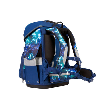 School-Mood Timeless Pro Felix (Wolf), 7-tlg. Schulranzenset