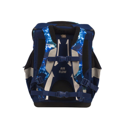 School-Mood Timeless Pro Felix (Wolf), 7-tlg. Schulranzenset