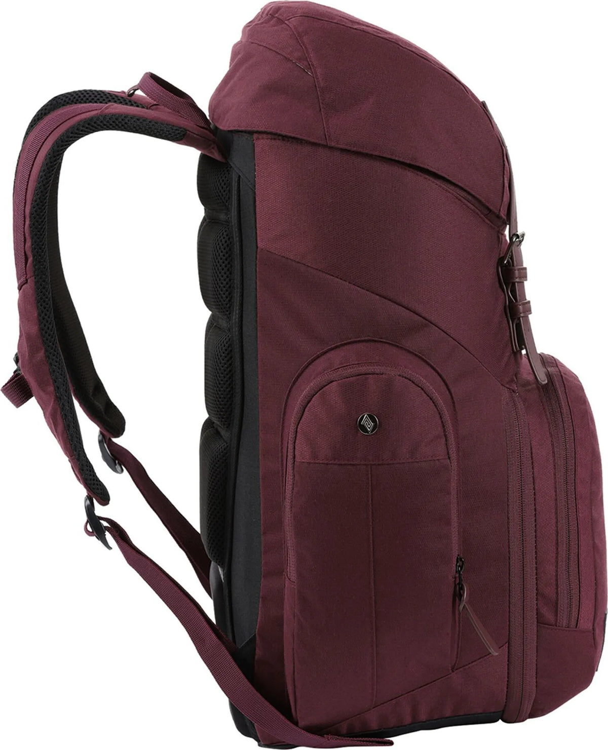 NITRO Freizeitrucksack mit Laptopfach Urban Collection Weekender weinrot