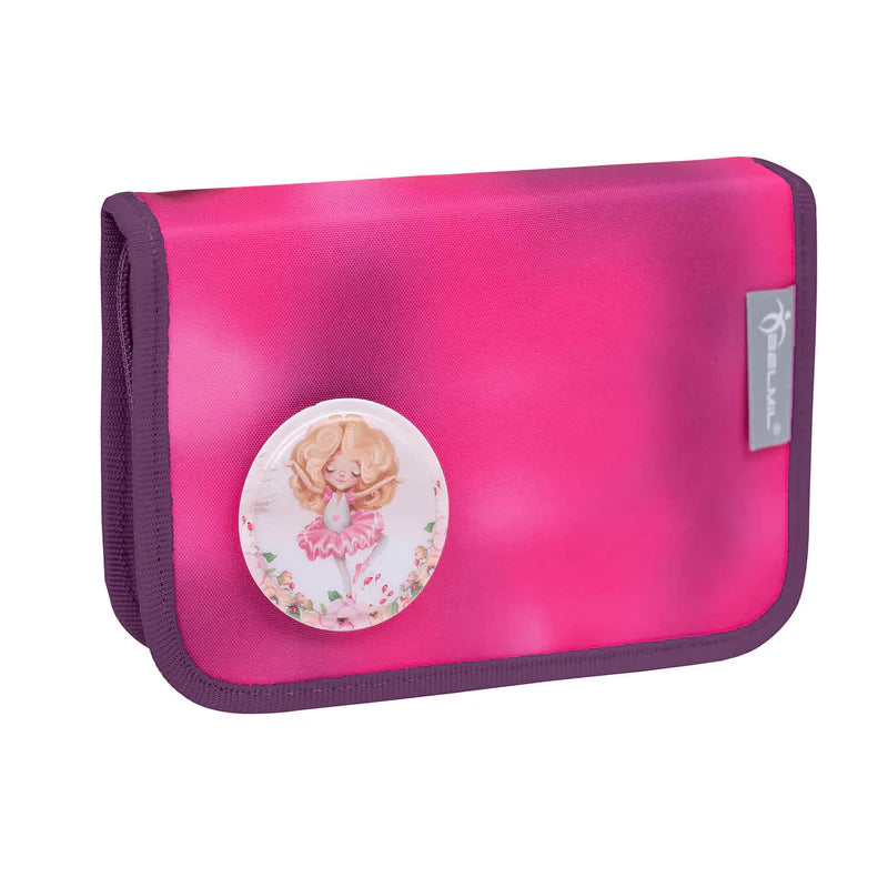 Belmil Motion ergonomisches Schulranzen Set 5-teilig "Shiny Pink"