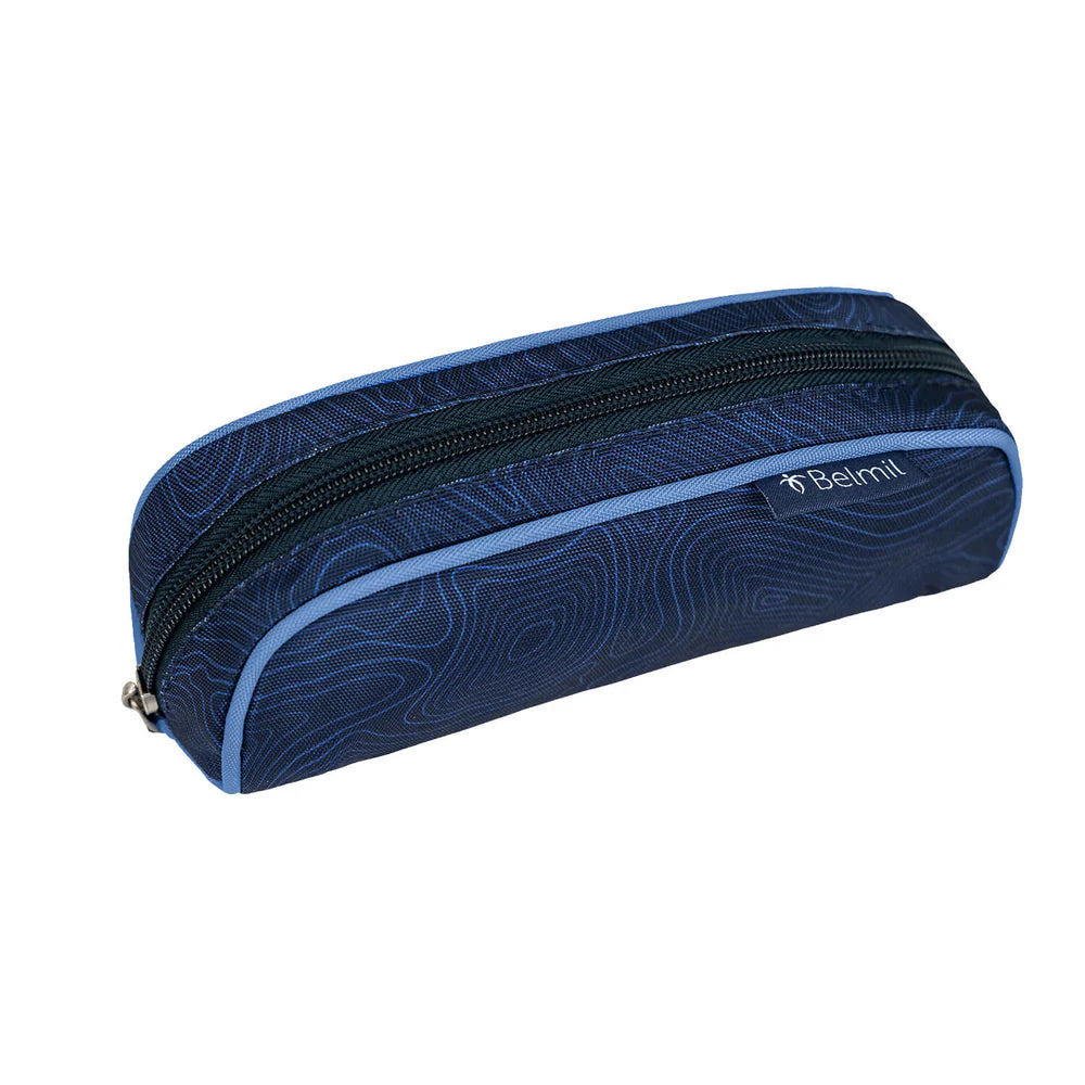 Belmil Smarty Plus Premium Schulranzen Set 5-teilig "Topographic"