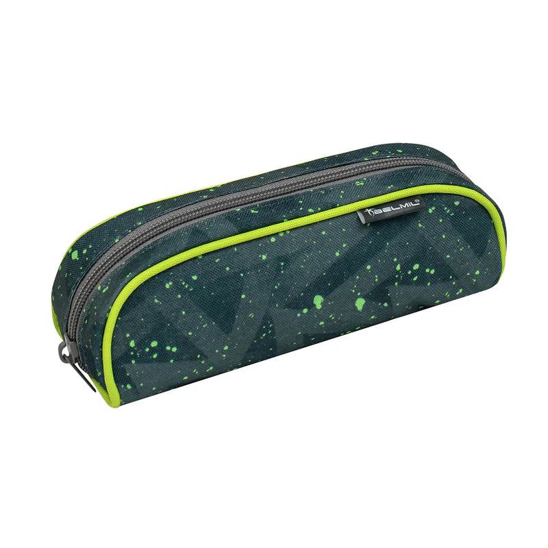 Belmil Smarty ergonomisches Schulranzen Set 5-teilig "Green Splash"