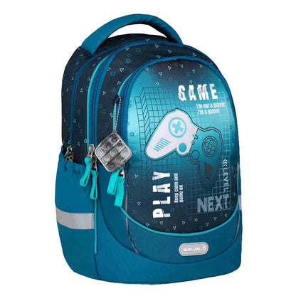 Belmil Schulrucksack "Next Level" mit Brustgurt 19 Liter