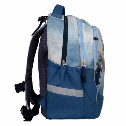 Belmil Schulrucksack "Shine like a Star Jeans" mit Brustgurt 19 Liter