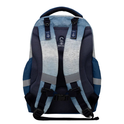 Belmil Schulrucksack "Shine like a Star Jeans" mit Brustgurt 19 Liter